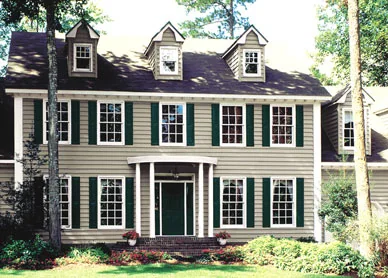 Siding products display by Classic Superoof
